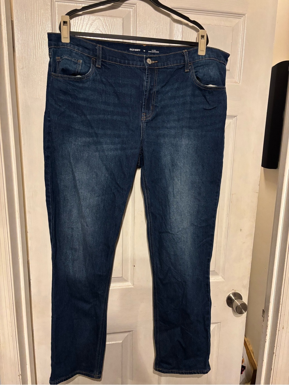 Old Navy Dark Blue Boyfriend Jeans